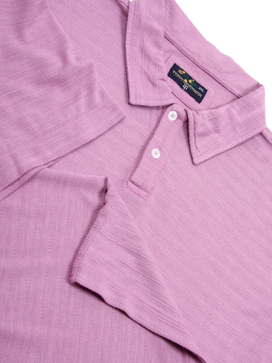 Polo Short Sleeve Blouse Pink