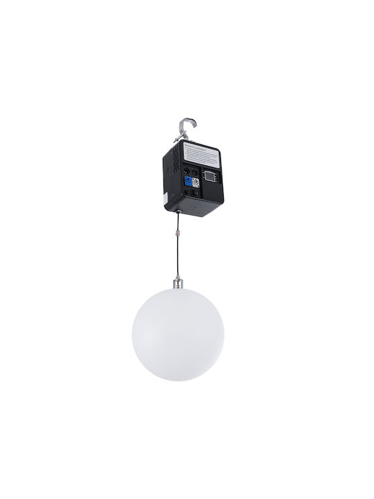 GloboStar Pendant Light Black Ball 17x13x26cm
