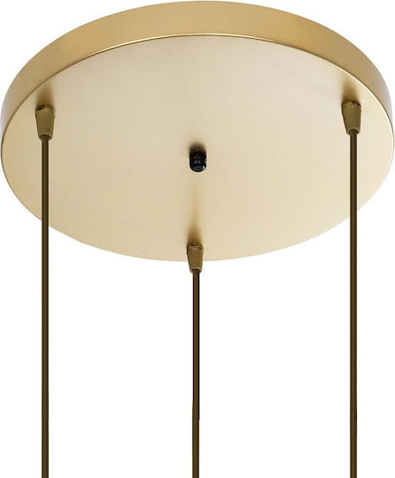 GloboStar Yasam Hängelampe Beige Boho mit Seil für Fassung E27 35x35x80cm.