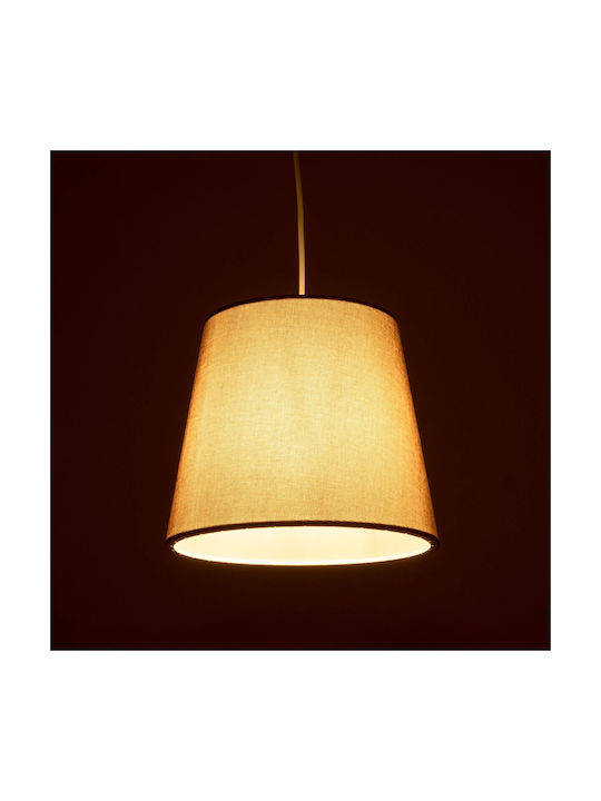 GloboStar Coney Pendant Light Pink with Socket E27 26x26x93cm
