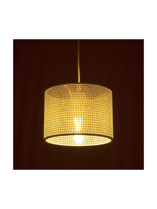 GloboStar Clairie Pendant Light White with Socket E27 22x22x93cm