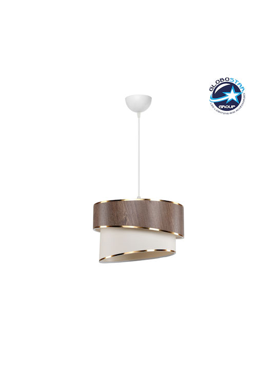 GloboStar Sonia Pendant Light Brown with Socket E27 30x30x90cm