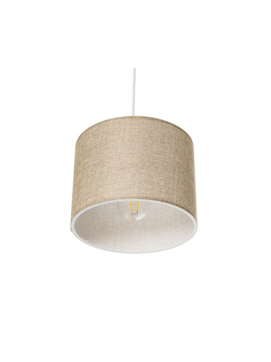 GloboStar Blaze Pendant Light Bronze with Socket E27 22x22x90cm