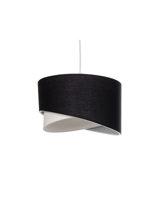 GloboStar Lili Κρεμαστό Φωτιστικό Μαύρο με Ντουί E27 38x38x95εκ.