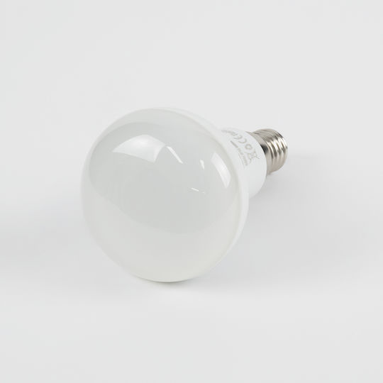 GloboStar Bec LED 8W 89mm pentru Soclu E14 și Formă R50 Alb cald 752lm
