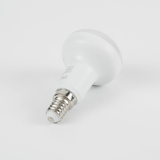 GloboStar LED крушка 8W 89mm за фасунга E14 и форма R50 Неутрално бяло 776лм