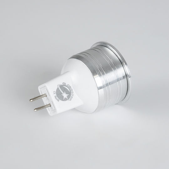 GloboStar Λάμπα LED 4W 39εκ. για Ντουί GU5.3 και Σχήμα MR11 Πράσινο 240lm