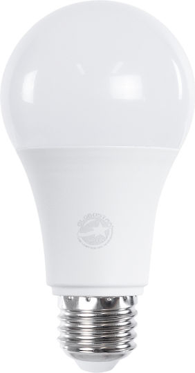 GloboStar Λάμπα LED 10W 110mm για Ντουί E27 και Σχήμα A60 Θερμό Λευκό 950lm