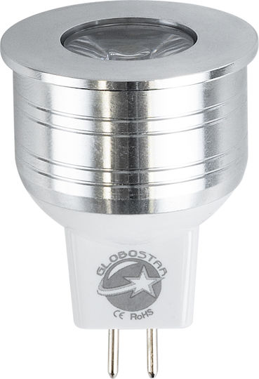 GloboStar LED Bulb 4W 39εκ. for Socket GU5.3 and Shape MR11 Red 240lm