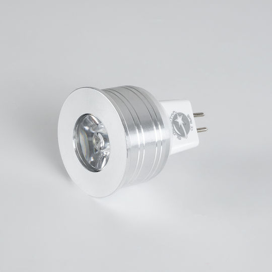 GloboStar LED Bulb 4W 39εκ. for Socket GU5.3 and Shape MR11 Red 240lm