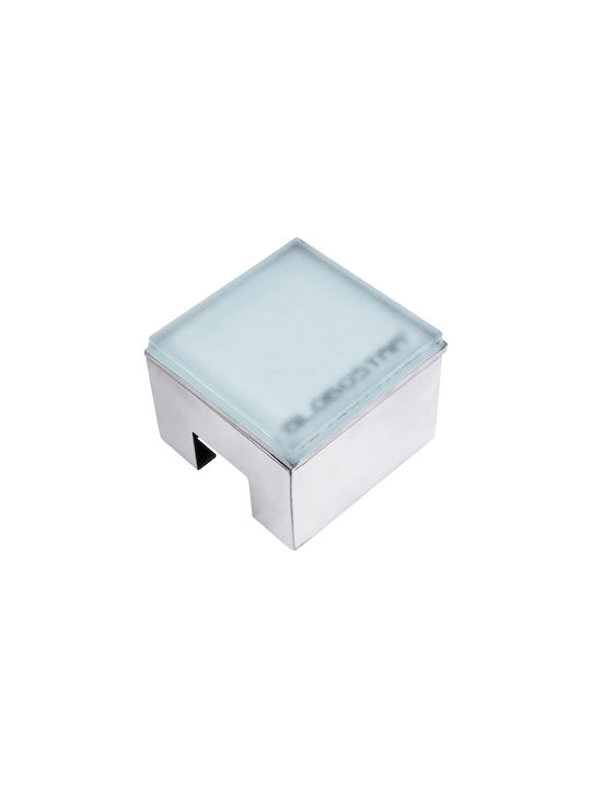 GloboStar LED Boden Spot 2W mit Blauem Licht IP68 Blau