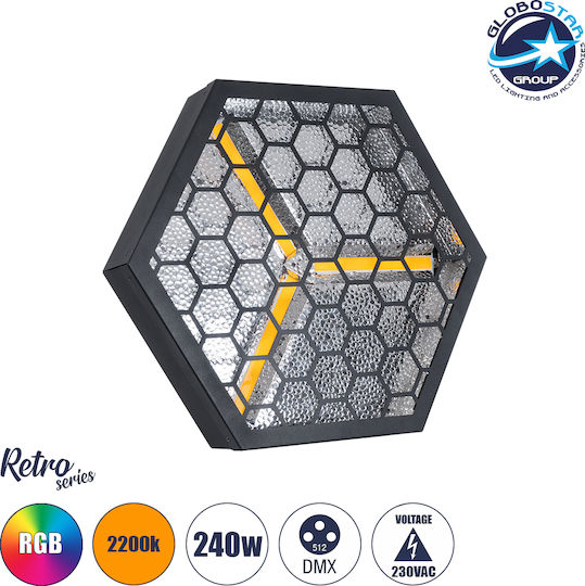 GloboStar Διακοσμητικό Φωτιστικό LED RGB 38x38x22εκ.
