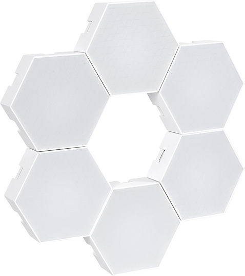 GloboStar Διακοσμητικό Φωτιστικό LED RGB Hexagon 10.5x10εκ.