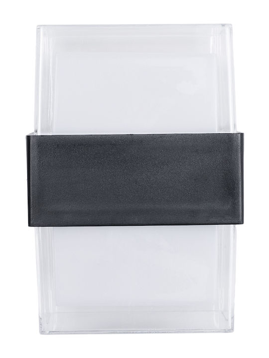 GloboStar Empire Wall-Mounted Outdoor Spot Light LED IP65 10W with Natural White Light Double Beam