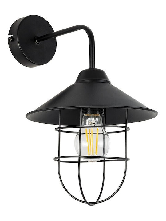 GloboStar Cage Wall-Mounted Outdoor Lighting E27 IP20 22x35cm