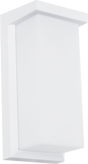 GloboStar Loft Επιτοίχια Εξωτερική Πλαφονιέρα LED IP65 18W με Φυσικό Λευκό Φως 24.5x11x9.5εκ.