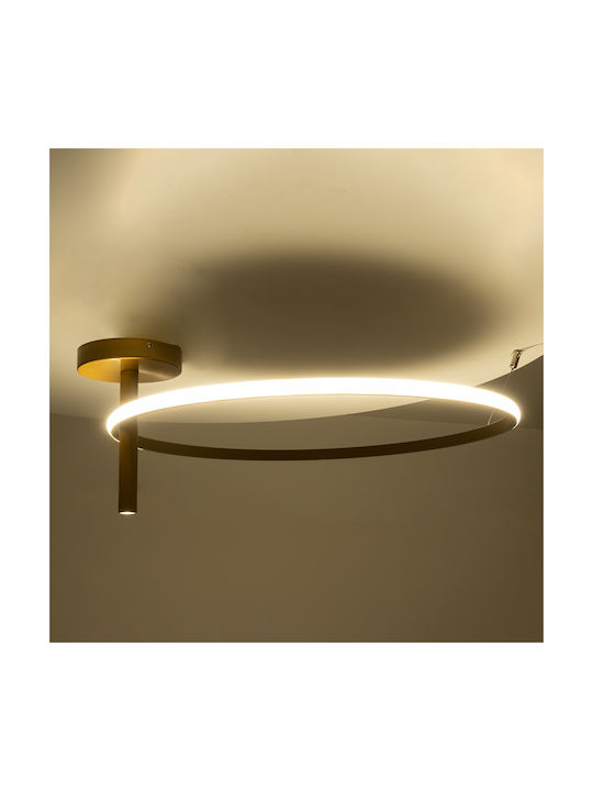 GloboStar Verona Таванно осветление 60бр Златист с Вграден LED