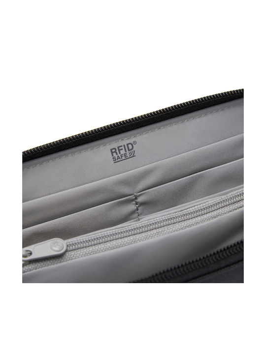 Wallet Ανδρικό Πορτοφόλι Ταξιδίου με RFID Μαύρο