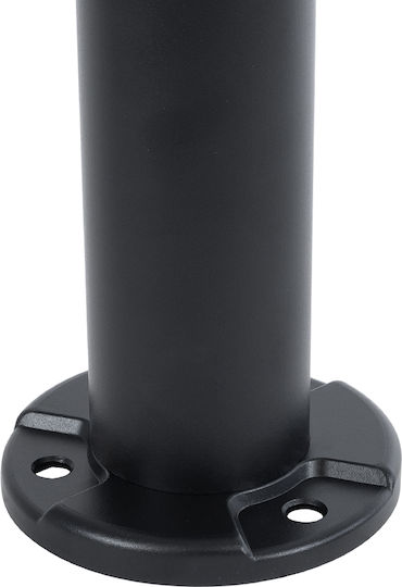 GloboStar Σετ 4 Ηλιακά Φωτιστικά Δαπέδου Φανάρια 10W 180lm Ψυχρό Λευκό 6000K με Φωτοκύτταρο IP65 26x26x60εκ.