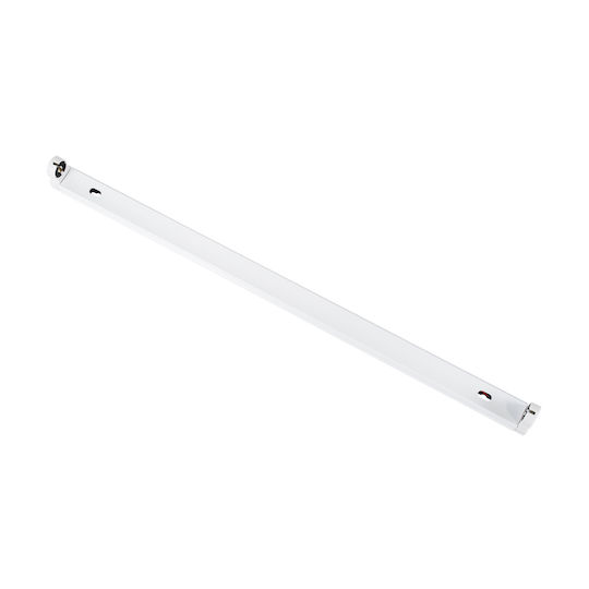 GloboStar Lighting Batten Tubato with 1 Slot for LED Lamp T8 60cm