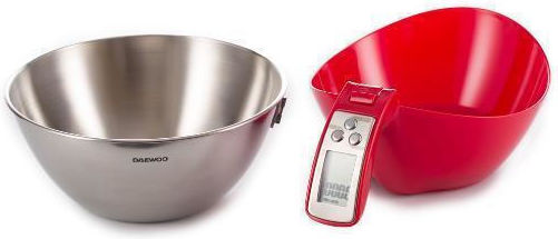Daewoo Digital Kitchen Scale up to 5kg Red