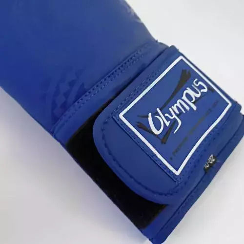 Olympus Sport Γάντια Πυγμαχίας για Αγώνα Μπλε