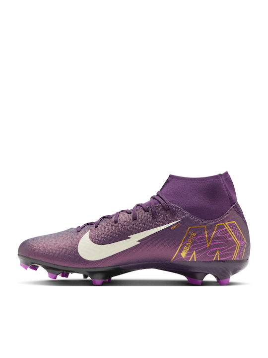Nike Mercurial Superfly 10 Academy Football Shoes with Cleats Purple