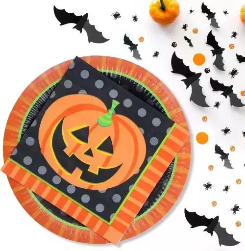 Σετ Σερβιρίσματος για Party Halloween 20τμχ