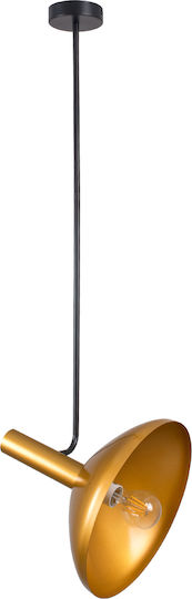 GloboStar Katie Pendant Light Gold Bell with Socket E27 35x35x120cm
