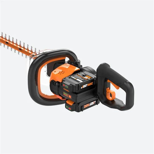 Worx Solo Hedge Trimmer Battery 20V with Blade 66cm WG284E.9