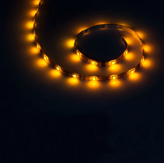 Vipow Ταινία LED 12V Κίτρινο Φως 1m Τύπου SMD5050