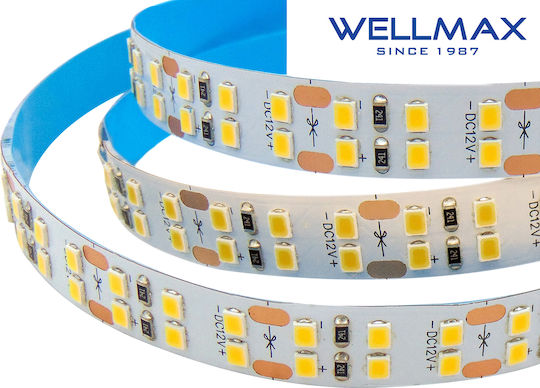 Wellmax LED Strip 12V Natural White Light 1m Type SMD2835