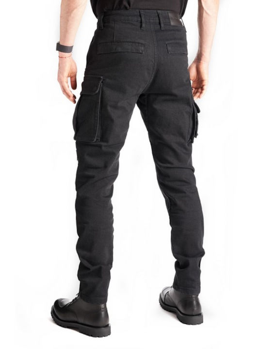 Pando Moto Pantaloni De Călărie Pentru Bărbați 4 Anotimpuri Negri