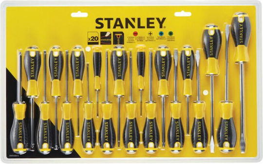 Stanley Essential Set 20 Screwdrivers