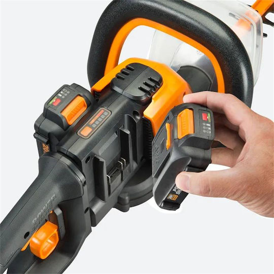 Worx Solo Hedge Trimmer Battery 20V with Blade 66cm WG284E.9