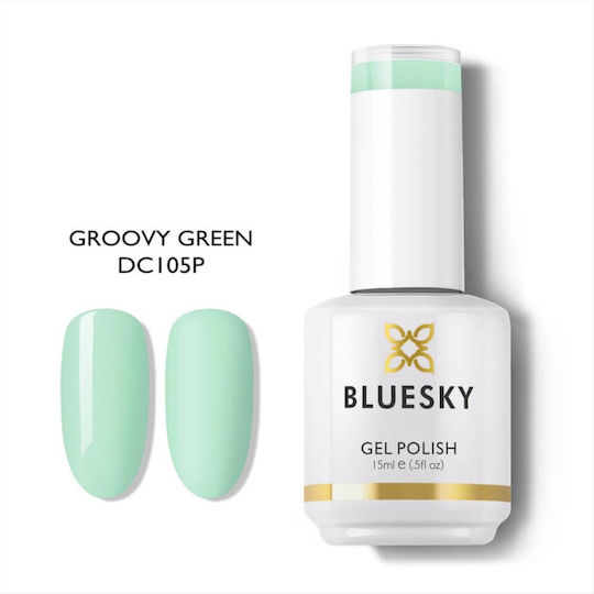 Bluesky DC Ημιμόνιμο Βερνίκι Νυχιών Groovy Green DC105P 15ml