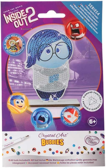 Комплект за диамантено рисуване Craft Buddy Crystal Art Buddies Sadness 7 части