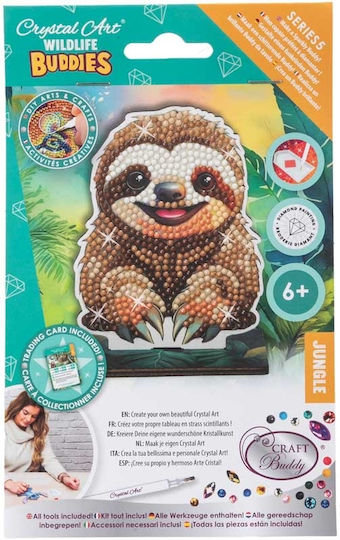 Diamond Painting Kit Craft Buddy Crystal Art Buddies Sloth 7 Pieces