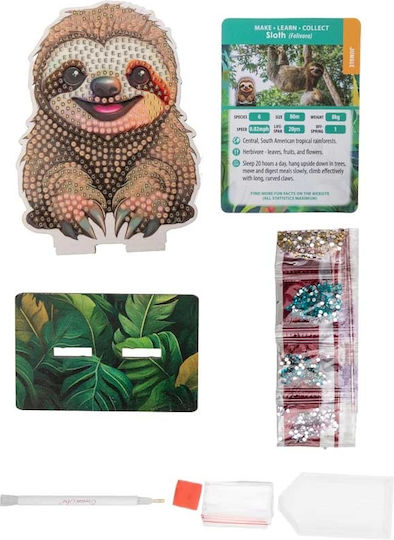 Diamond Painting Kit Craft Buddy Crystal Art Buddies Sloth 7 Pieces