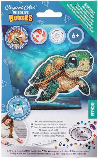 Diamond Painting Kit Craft Buddy Crystal Art Buddies Turtle 7 Pieces