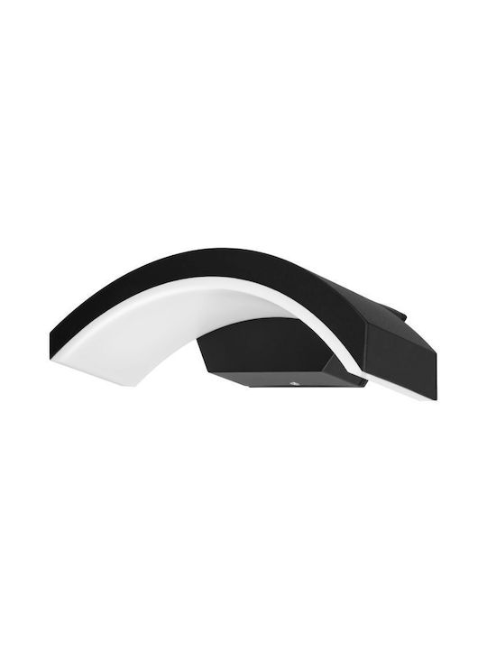 Orno Wall-Mounted Outdoor Lighting LED IP54 9W with Natural White Light
