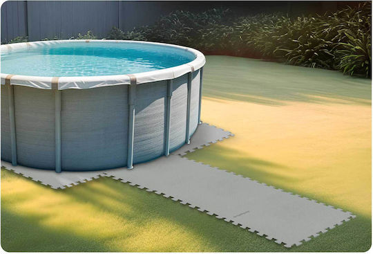 Dmuchane Foam Mat Pool Unterlage 50x50cm Beiges