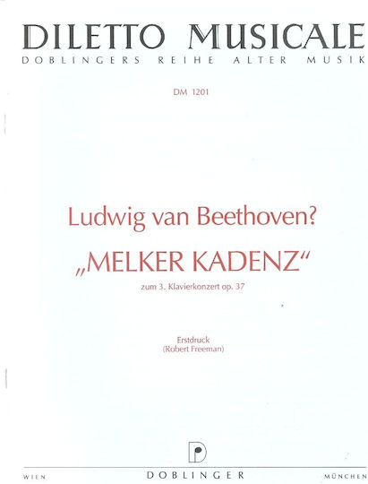 Beethoven Melker Kadenz Op.37
