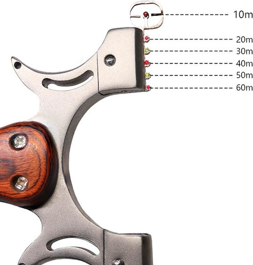 Set de Cărucior din Metal Tăiat cu Laser 300 Bile Metalice 10 mm 12 cm Mâner din Lemn cu Ciucure Carcasă Maro Inclusă