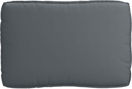 vidaXL Wasserdichtes Sitzbank-Kissen Palette Anthrazit 80x120cm