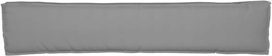 vidaXL Gartenstuhlkissen Paletten Grau 2 Stück 40x200cm