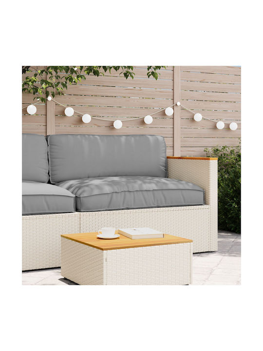vidaXL Gartenstuhlkissen Paletten Grau 80x120cm