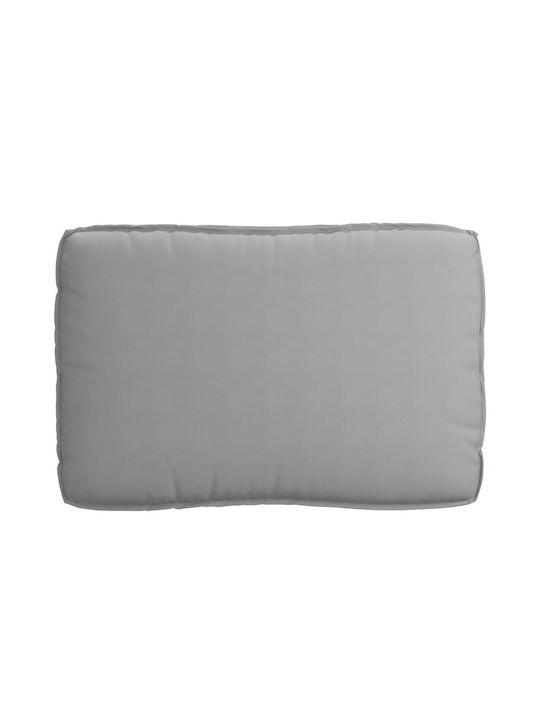 vidaXL Gartenstuhlkissen Paletten Grau 80x120cm