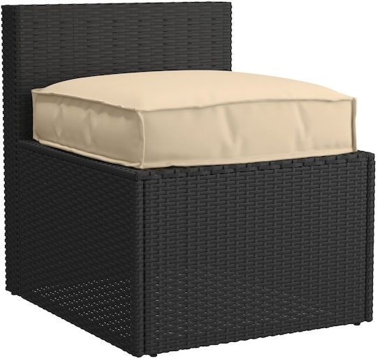 vidaXL Bench Cushion Beige 60x60cm