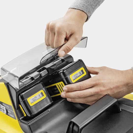 Karcher Lmo 418 Dual Μηχανή Γκαζόν Μπαταρίας 18V Solo